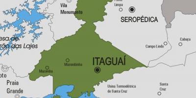Carte de la municipalité Itaguaí
