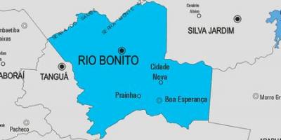 Carte de la municipalité Rio das Flores
