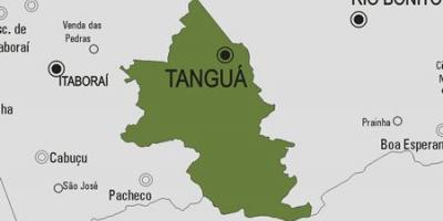 Carte de la municipalité Tanguá