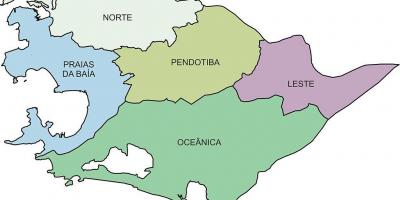 Carte de Régions Niterói