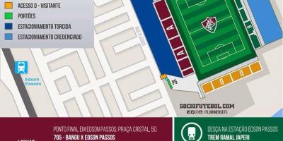Carte du stade Giulite Coutinho