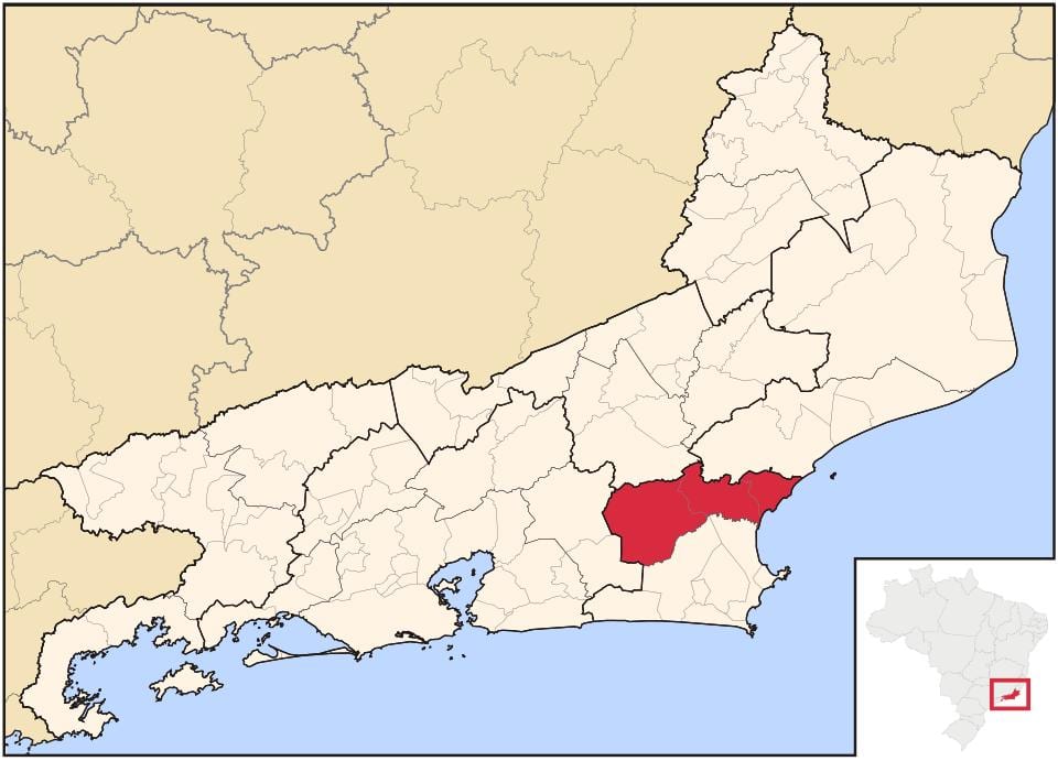Carte Bacia de São João