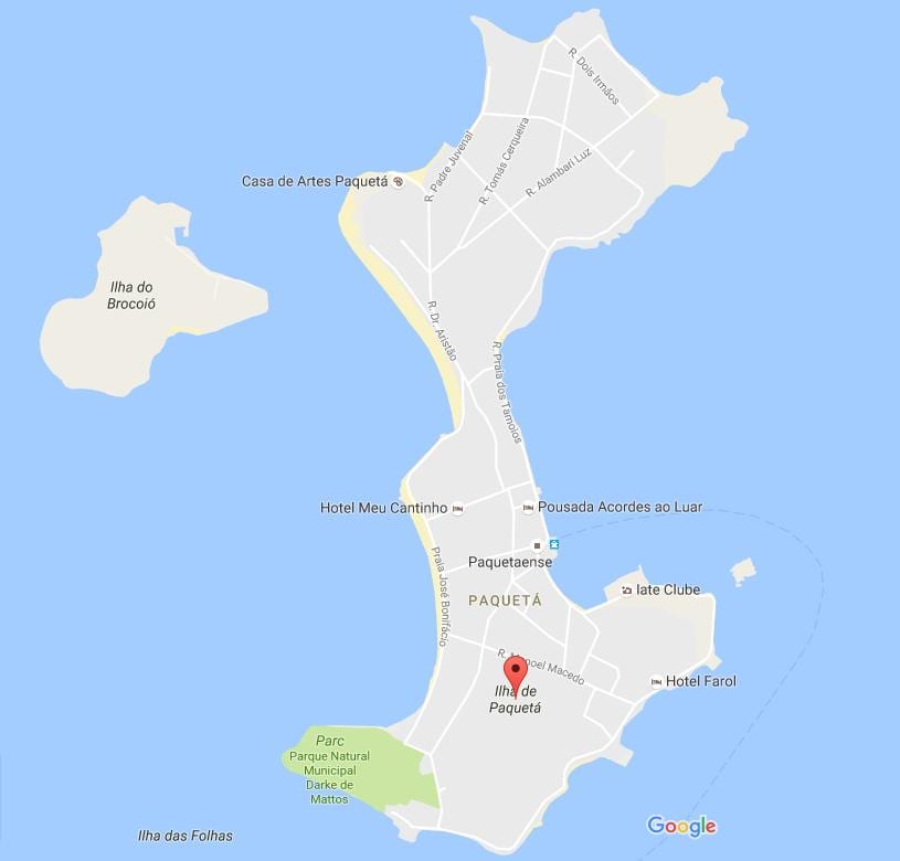 Carte bairro Paquetá