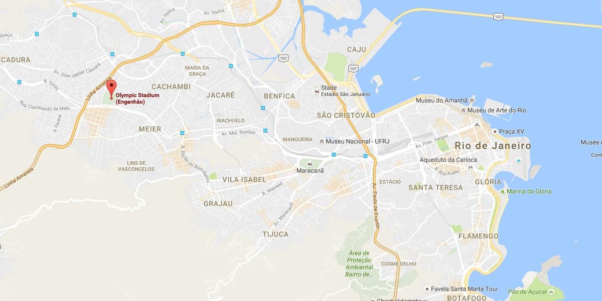 Carte Engenhão