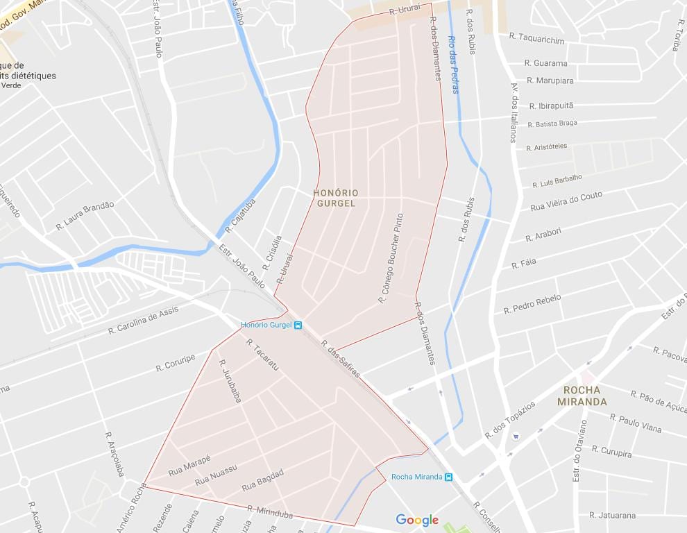 Carte Honório Gurgel