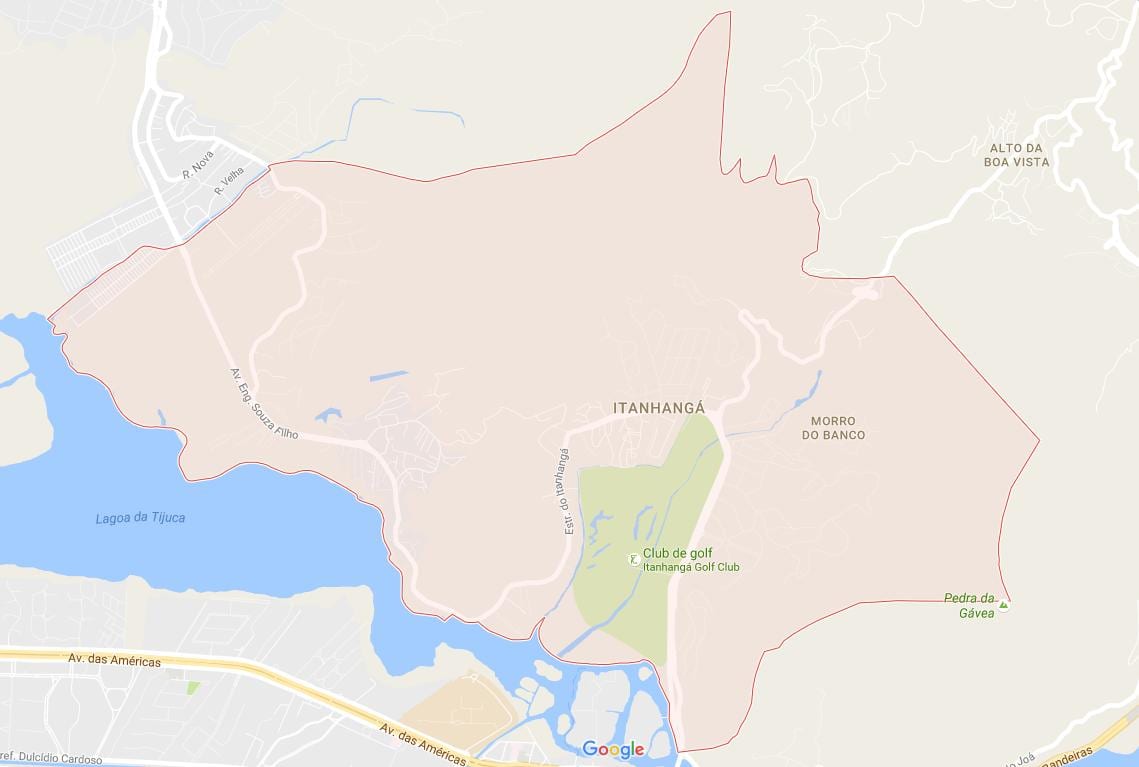 Carte Itanhangá
