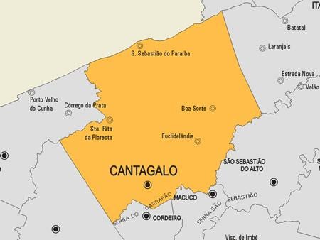 Carte municipalité Comendador Levy Gasparian