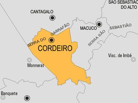 Carte municipalité Cordeiro