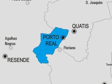 Carte municipalité Porto Real