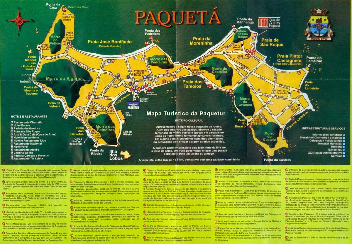 Carte Paquetá