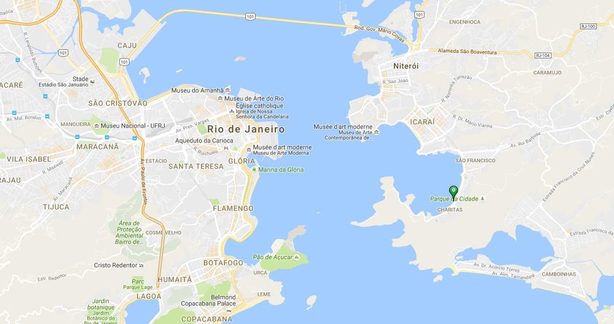 Carte plage de Preventório