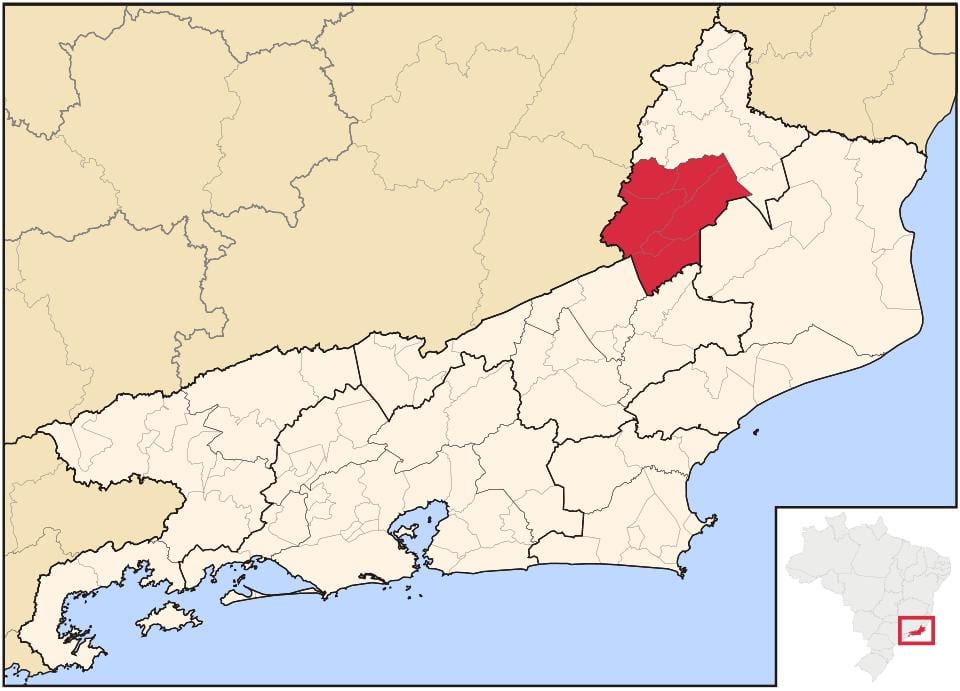 Carte Santo Antônio de Pádua