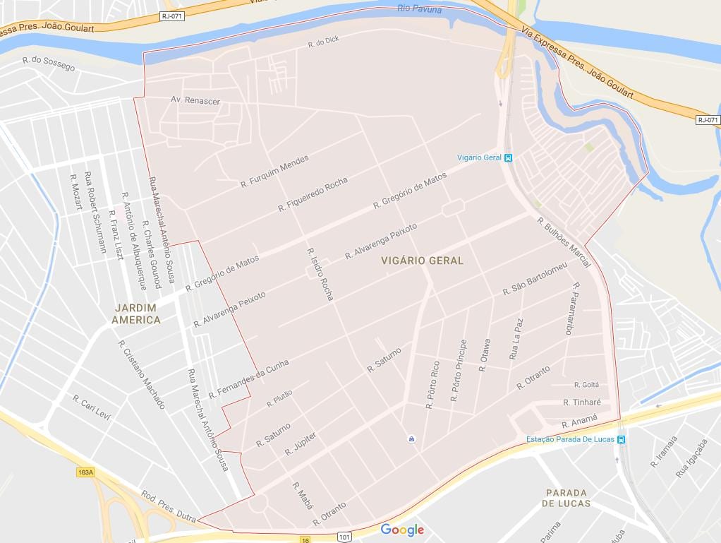 Carte Vigário Geral