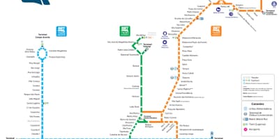 Carte BRT Rio de Janeiro