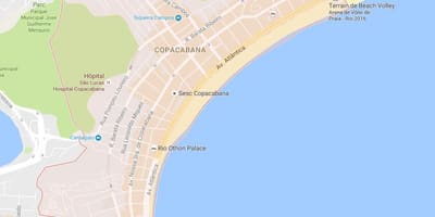 Carte Copacabana