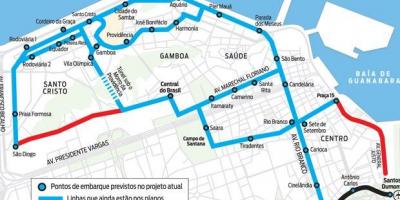 Carte du VLT Carioca