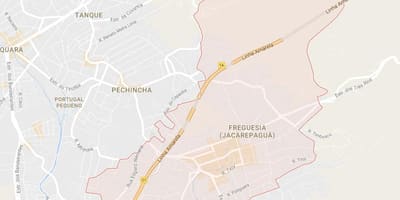 Carte Freguesia de Jacarepaguá