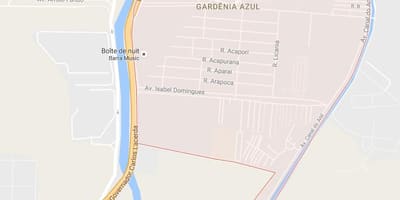 Carte Gardênia Azul
