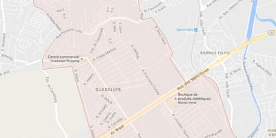 Carte Guadalupe