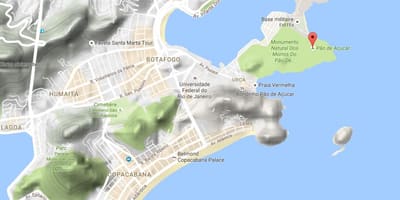 Carte Le Pain de Sucre