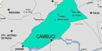 Carte municipalité Cambuci
