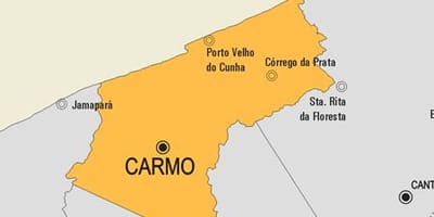 Carte municipalité Cardoso Moreira