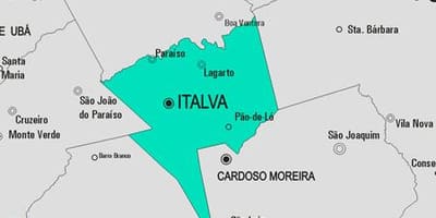 Carte municipalité Italva