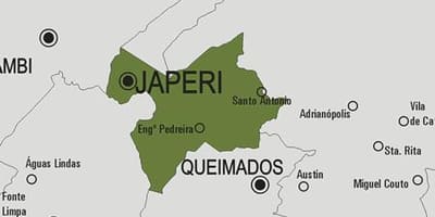 Carte municipalité Japeri