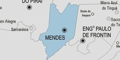 Carte municipalité Mendes