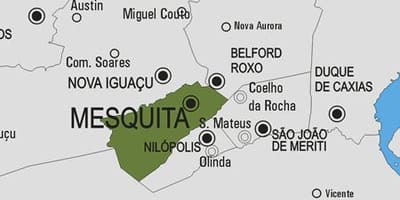 Carte municipalité Mesquita