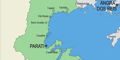 Carte municipalité Parati