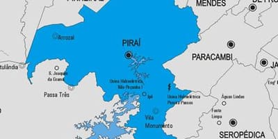 Carte municipalité Piraí