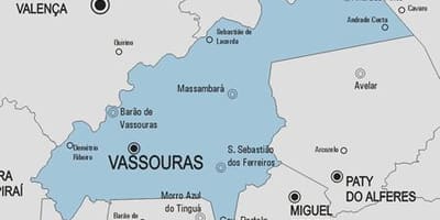 Carte municipalité Varre-Sai