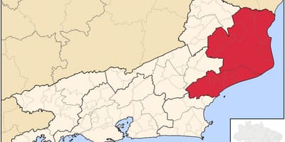 Carte Norte Fluminense