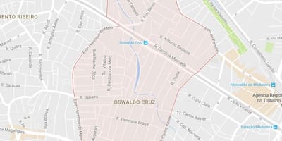 Carte Oswaldo Cruz