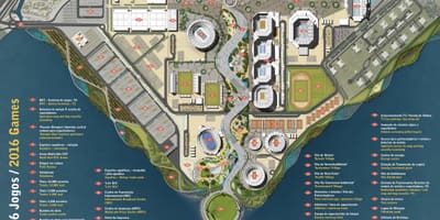 Carte Parc Olympique
