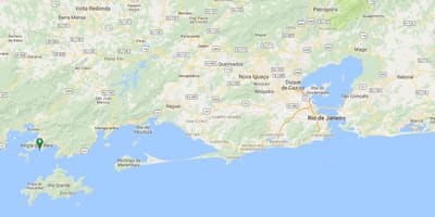 Carte plage de Dentro
