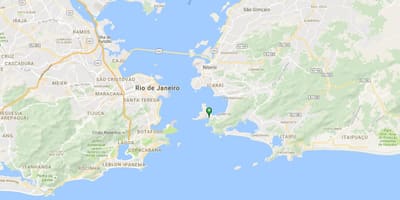 Carte plage de Forte Rio Branco