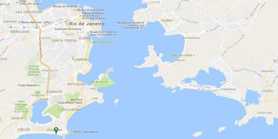 Carte plage de Ipanema