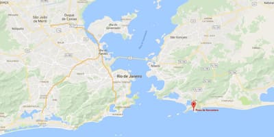 Carte plage de Itacoatiara