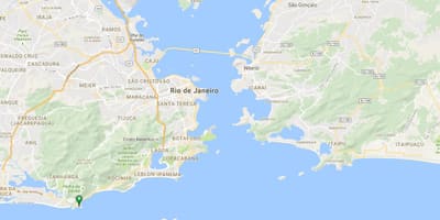 Carte plage de Joatinga