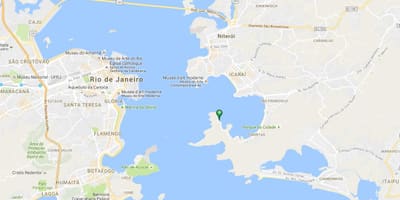 Carte plage de Jurujuba