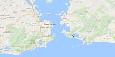 Carte plage de Piratininga