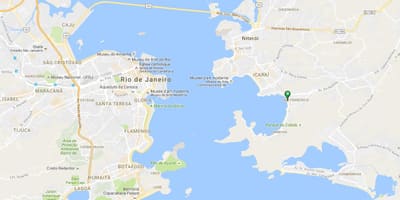 Carte plage de São Francisco