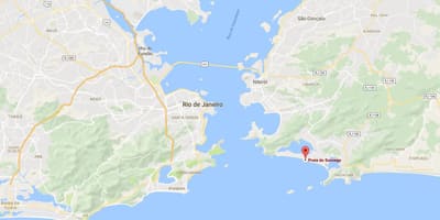 Carte plage de Sossego