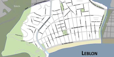 Carte plage Leblon