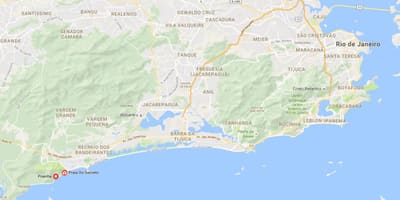 Carte plage Prainha