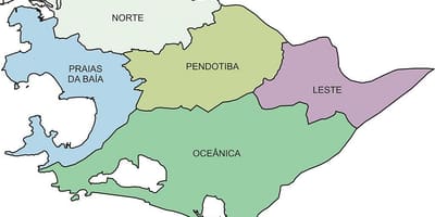 Carte Régions Niterói