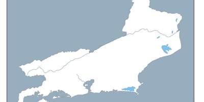 Carte Rio de Janeiro vectoriel