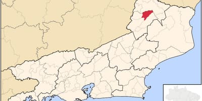 Carte São José de Ubá